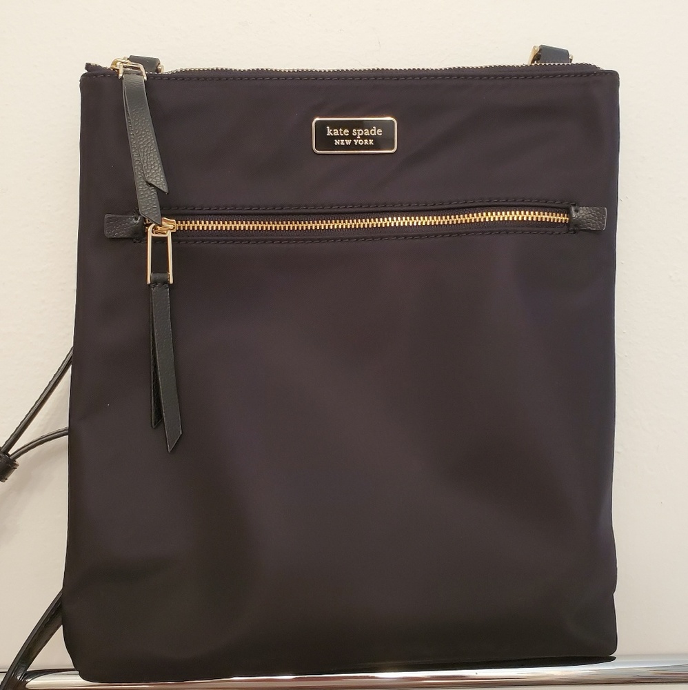 Kate Spade Black Nylon Crossbody